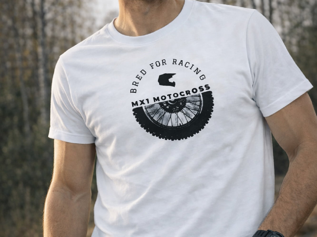 Camiseta Bred For Racing MX1 Motocross Brasil