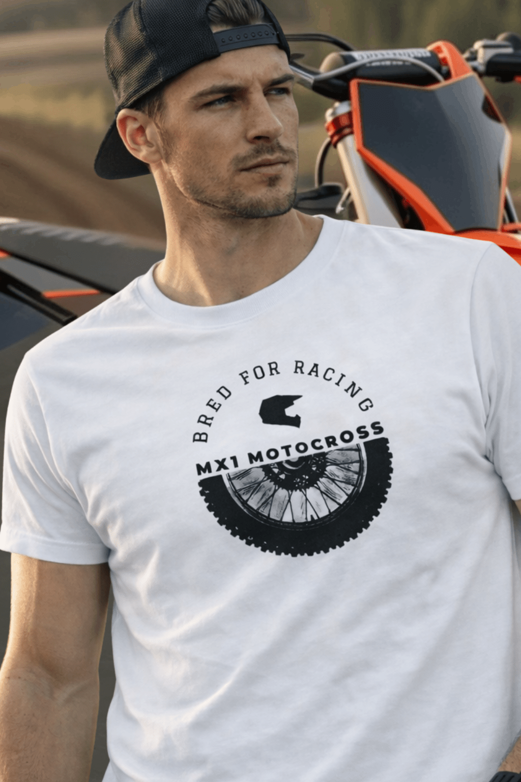 Camiseta Bred For Racing MX1 Motocross Brasil