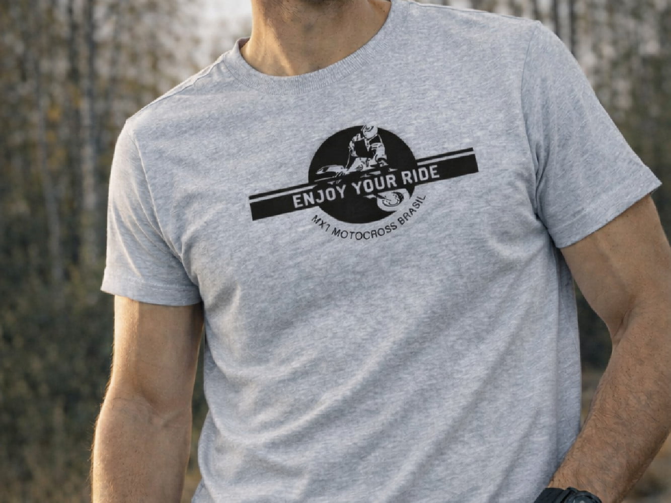 Camiseta Enjoy Your Ride MX1 Motocross Brasil