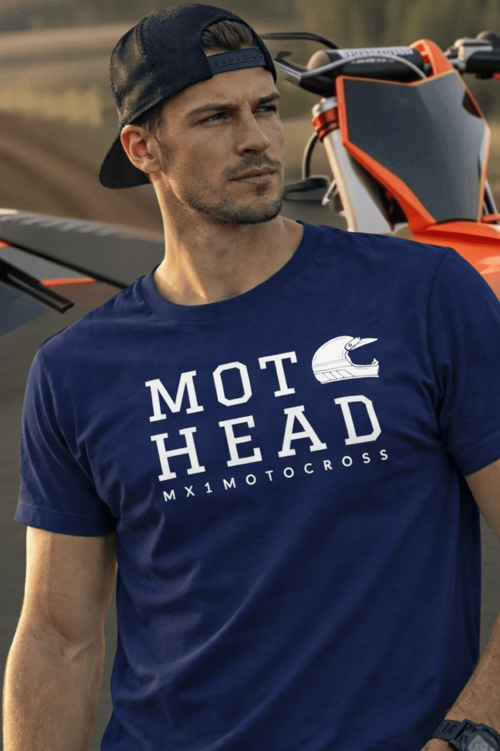 Camiseta Moto Head MX1 Motocross Brasil