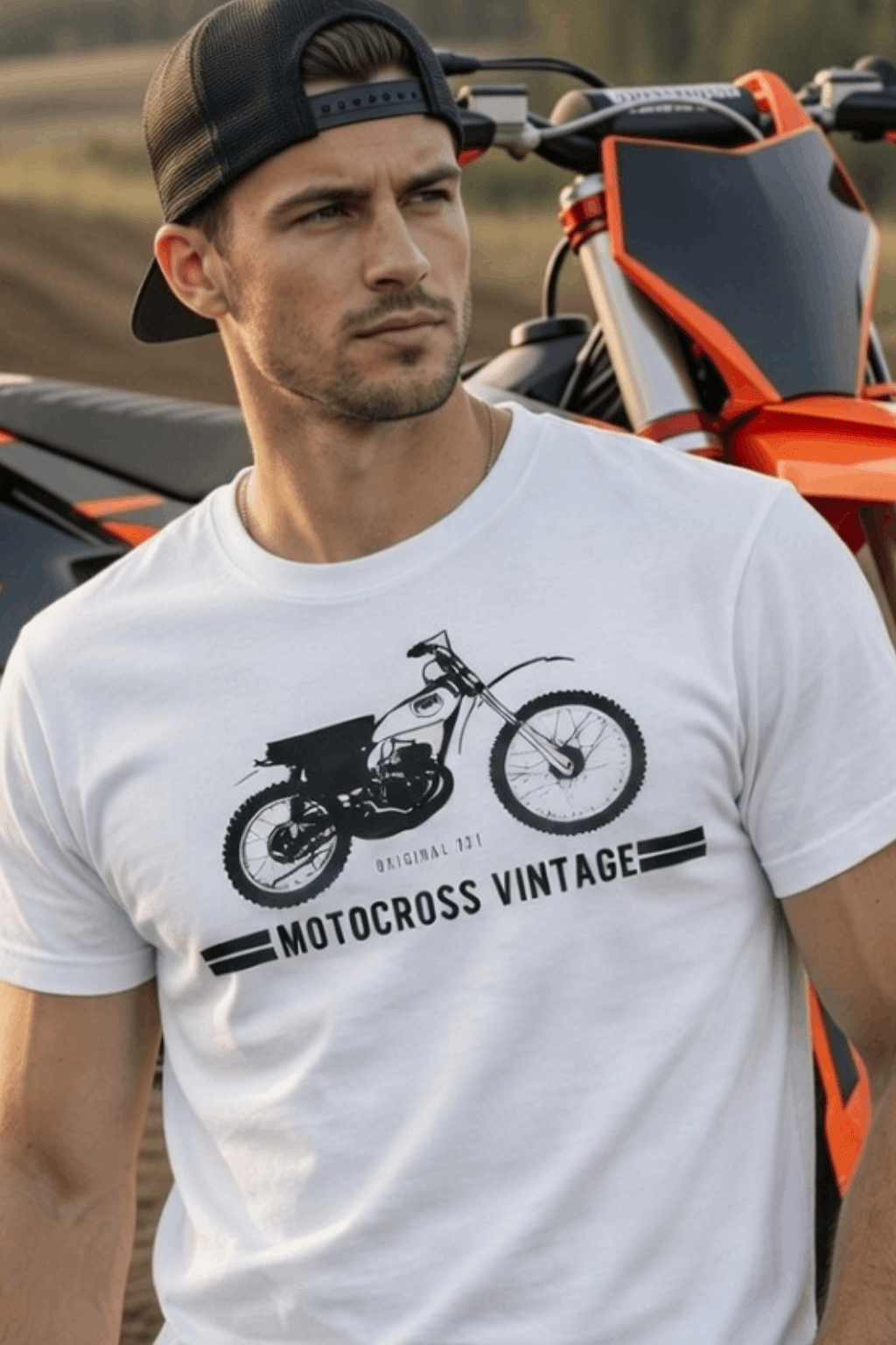 Camiseta Motocross Vintage MX1 Motocross Brasil