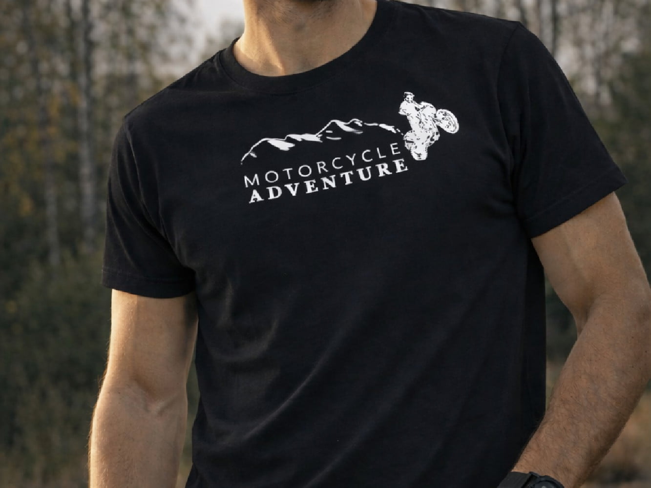 Camiseta Motorcycle Adventure MX1 Motocross Brasil