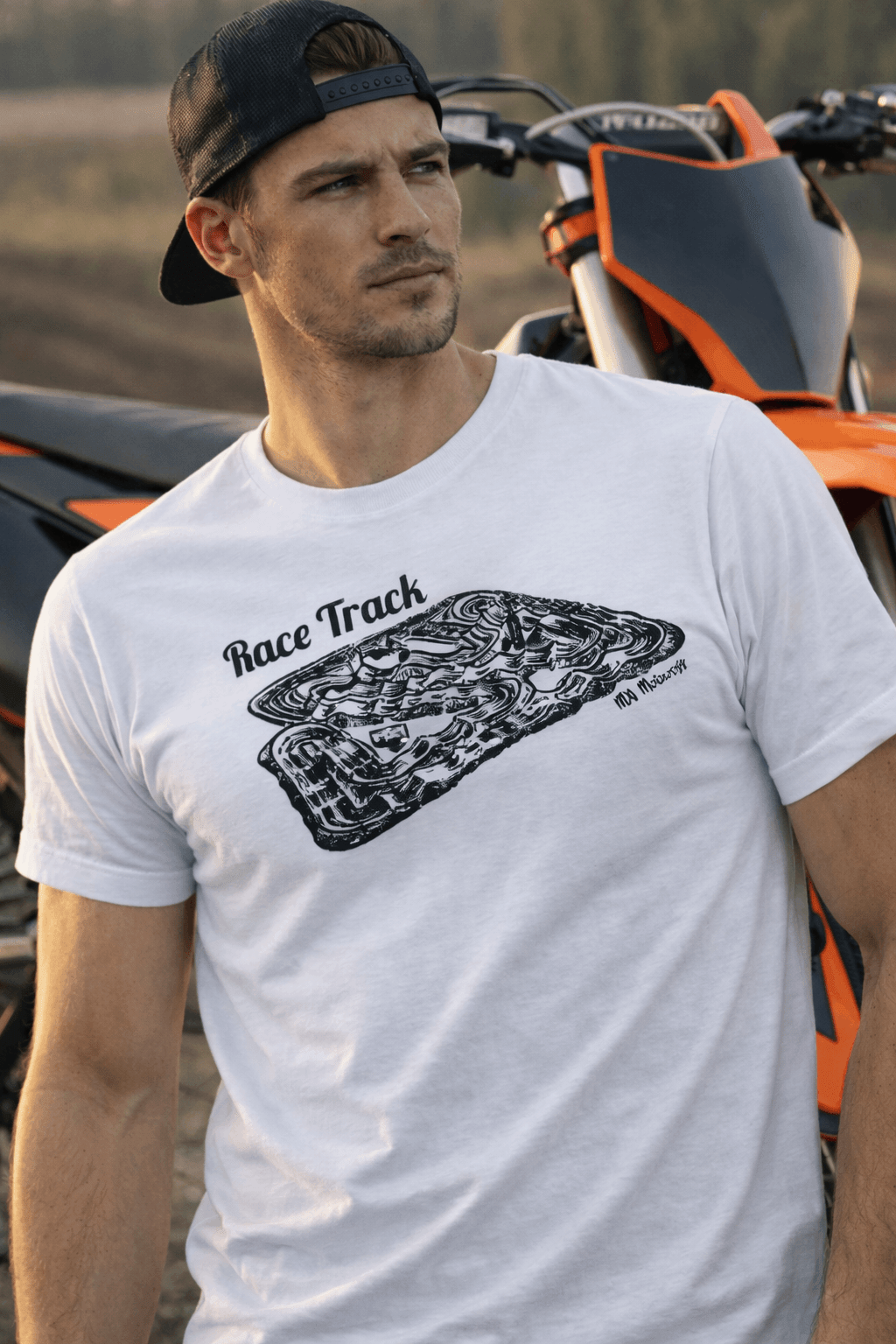 Camiseta Race Track MX1 Motocross Brasil