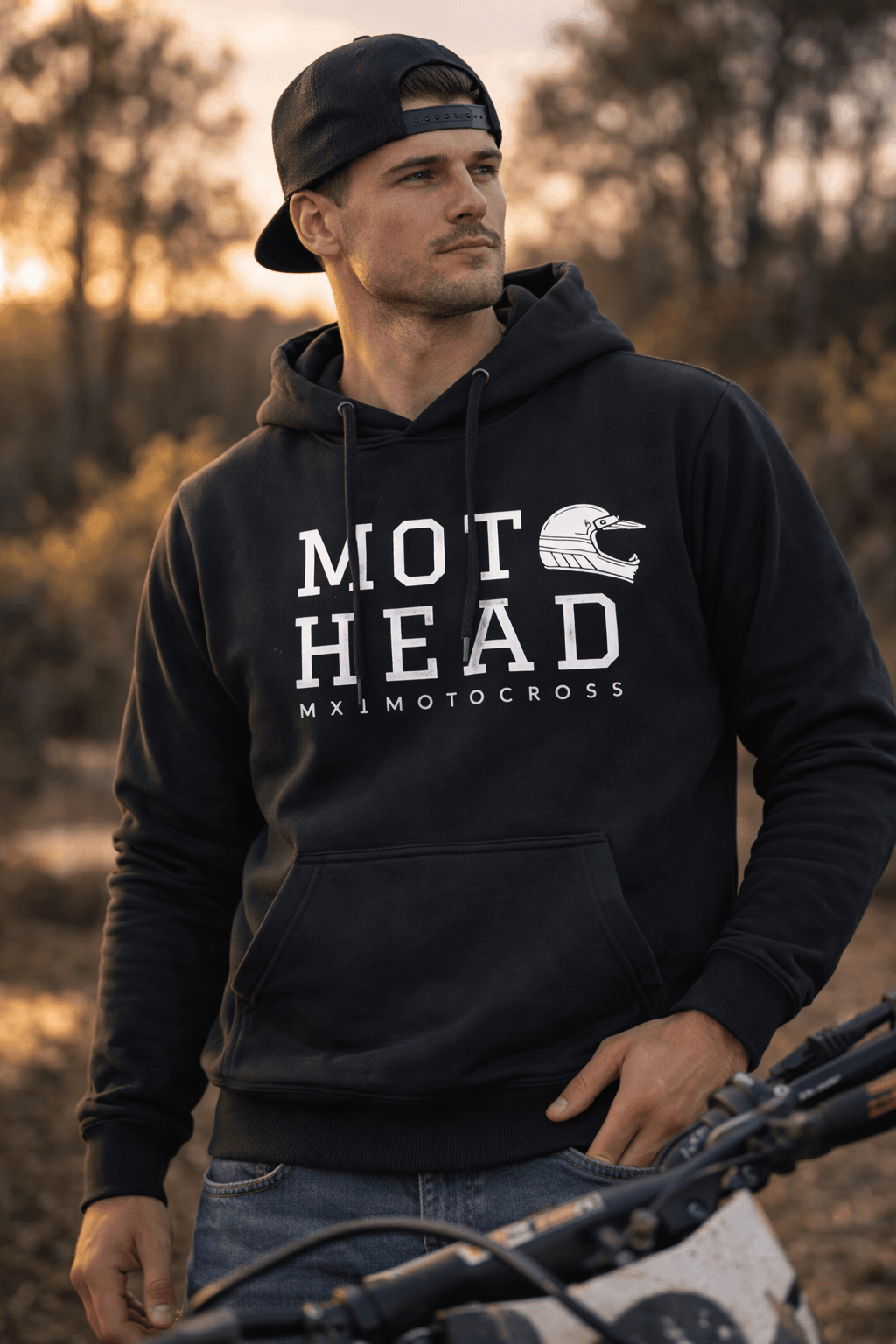 Moletom Moto Head MX1 Motocross Brasil