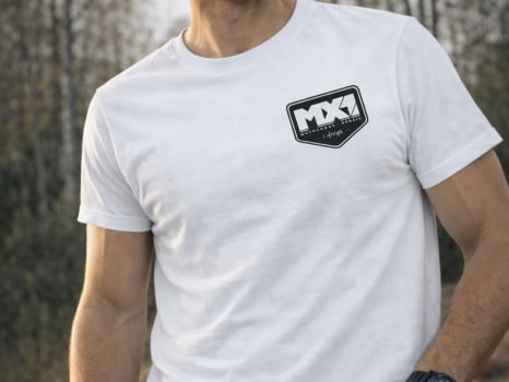 Camiseta Brasão MX1 Motocross Brasil