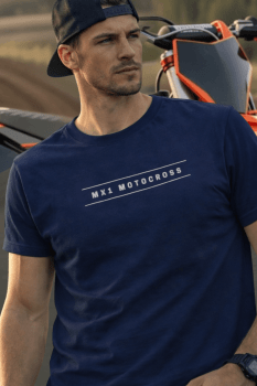 Camiseta Faixa Dupla MX1 Motocross Brasil Camiseta Faixa Dupla MX1 Motocross Brasil