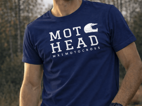 Camiseta Moto Head MX1 Motocross Brasil