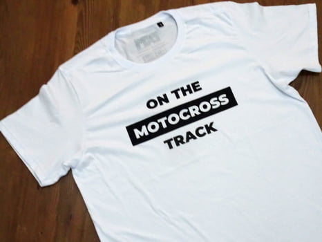 Camiseta On The Motocross Track MX1 Motocross Brasil