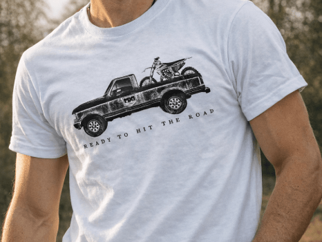 Camiseta Ready To Hit The Road MX1 Motocross Brasil