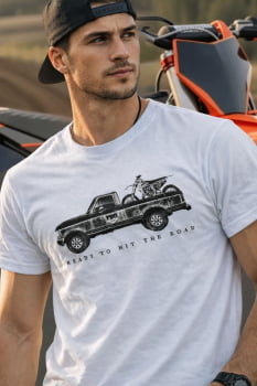 Camiseta Ready To Hit The Road MX1 Motocross Brasil